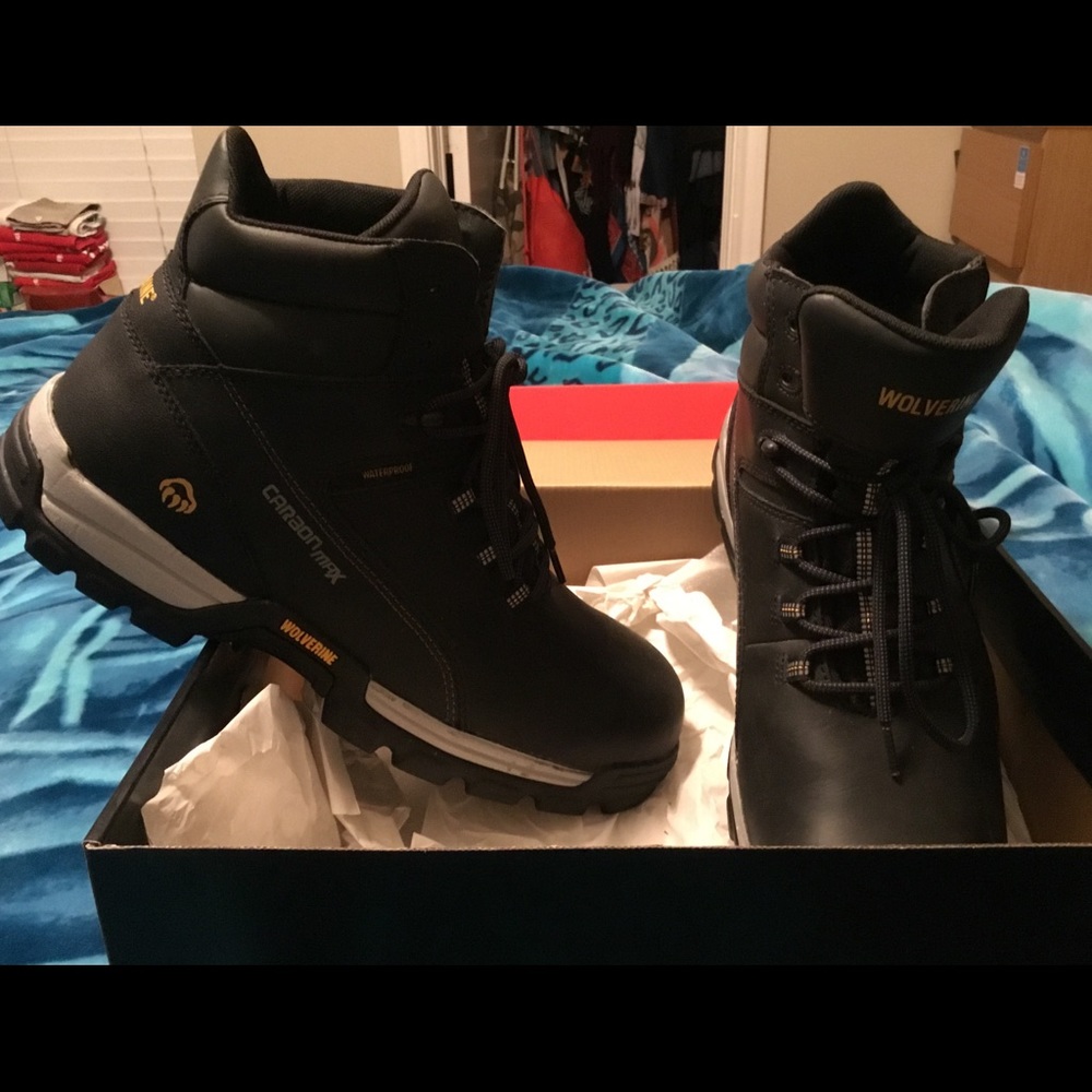 WOLVERINE STEEL TOE BOOTS